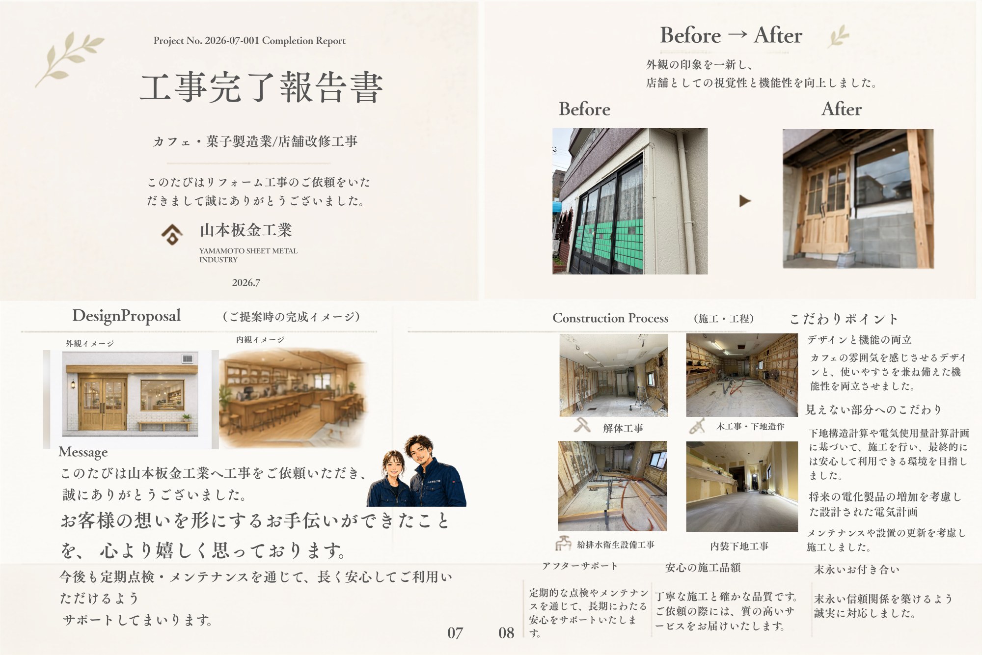 店舗改修